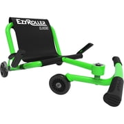 EzyRoller: Classic - Green - Ride-On Scooter, Cambering Motion, Pedal Free Cart, Hand Brakes, Extendable Frame, 154lb Capacity, Kids Ages 4+