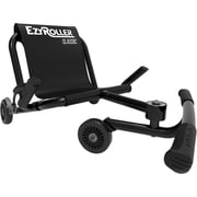 EzyRoller Classic - Black Magic - Ride-On Scooter, Cambering Motion, Pedal Free Cart, Hand Brakes, Extendable Frame, 154lb Capacity, Kids-Teens 4+