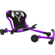 EzyRoller Drifter Pro X - Purple -Ride-On Scooter, Cambering Motion, Pedal Free Cart, Hand Brakes, Extendable Frame, 220lb Capacity, Kids-Adults 9+