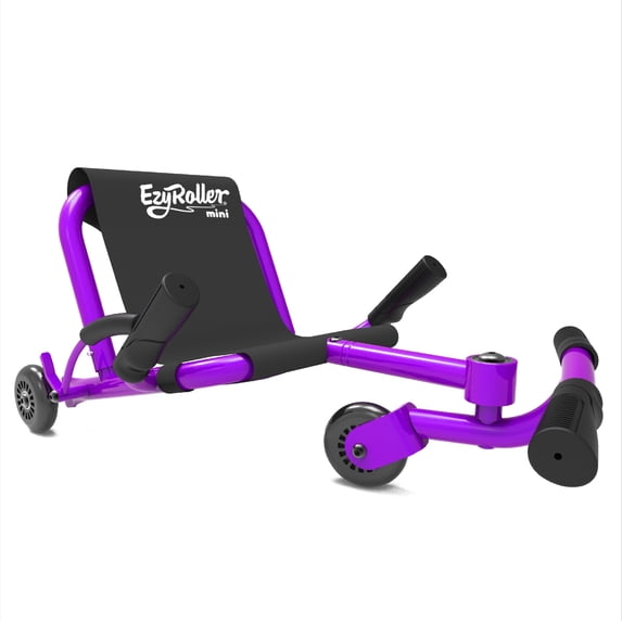 EzyRoller Mini Ride On Toy for Kids Age 2-4 Years, Up to 100 Lbs. - Purple