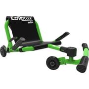 EzyRoller: Mini - Green - Ride-On Scooter, Cambering Motion, Pedal Free Cart, Hand Brakes, Extendable Frame, 45lb Capacity, Toddler & Kids Ages 2+