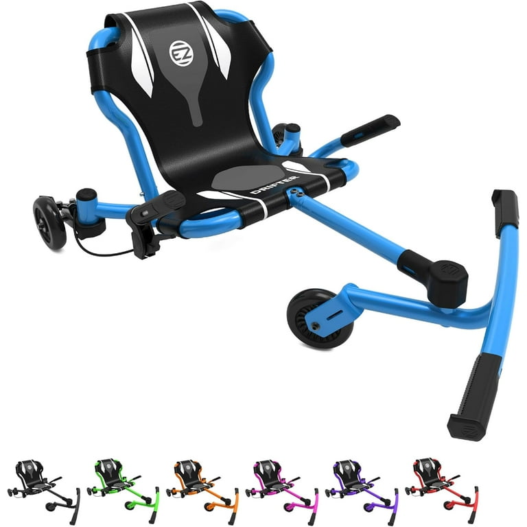 EzyRoller Drifter-X Kids Ride-On Toy, Ages 6+, Up to 150lbs - Blue