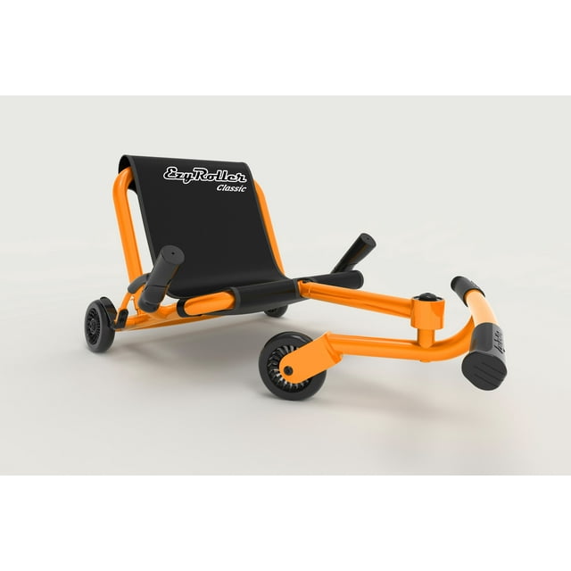 EzyRoller Orange Classic Ultimate Riding Machine Foot-to-Floor Ride-On