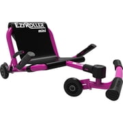 EzyRoller: Mini - Pink - Ride-On Scooter, Cambering Motion, Pedal Free Cart, Hand Brakes, Extendable Frame, 45lb Capacity, Toddler & Kids Ages 2+