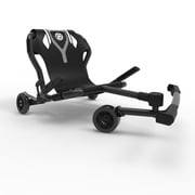 EzyRoller Classic X - Black - Ride-On Scooter, Cambering Motion, Pedal Free Cart, Hand Brakes, Extendable Frame, 154lb Capacity, Kids Ages 4+