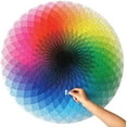 thumbnail image 1 of Ezzo Round Jigsaw Rainbow Puzzle Large 26 inch 1000Pcs, 1 of 8
