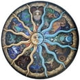 thumbnail image 1 of Ezzo Round 26 inch Jigsaw Educational Challenge Puzzle Game Galaxy 1k Pcs, 1 of 8