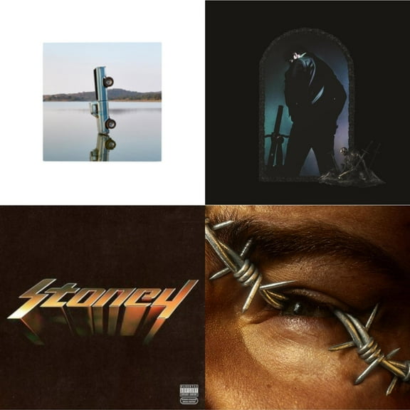 F-1 Trillion (2LP) & Hollywood's Bleeding (Lavender Vinyl/2LP) & Stoney (Orange LP Vinyl) & Beerbongs & Bentleys (2LP/Clear Vinyl)