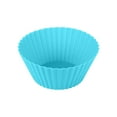 thumbnail image 1 of F 10 Pack Silicone Cake Molds With Food Grade Material, Non-Stick Design And Reusable Muffin Cups For Baking, Steaming And Crafts 7.0X4.5X3.3In 0.8Lb, 1 of 7