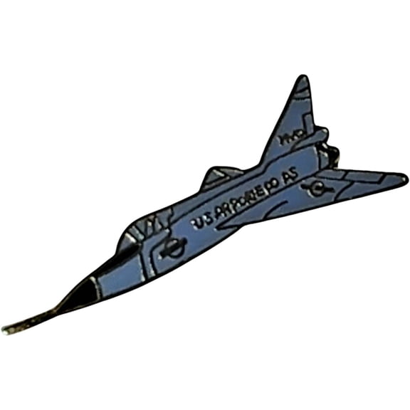 F-106 Delta Dart Hat Lapel Brooch Pin USAF Interceptor Jet 1-3/8"L x 1/2"H