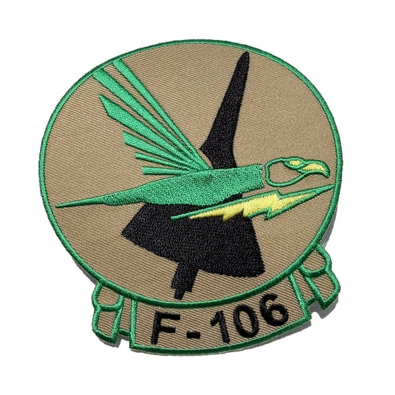 F-106 Patch – Plastic Backing, Convair, Sew On