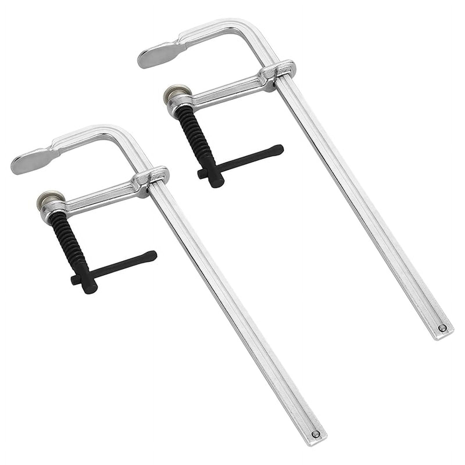 F 12 Inches Welding Steel Bar Clamp Heavy Duty Max Open 12-Inch, Throat Depth 3 Inch