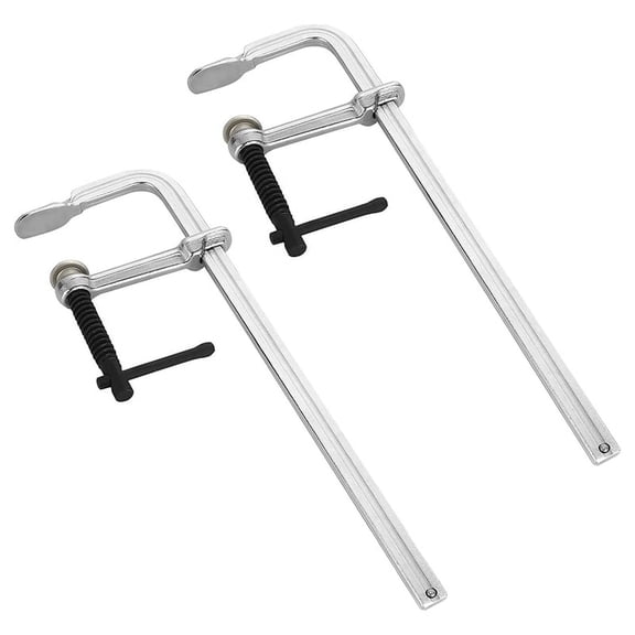 F 12 Inches Welding Steel Bar Clamp Heavy Duty Max Open 12-Inch, Throat Depth 3 Inch