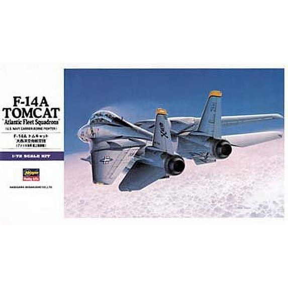 F-14 F-14A Tomcat - Atlantic Fleet Squadrons US NAVY 1/72 Scale Model Building Kit - Hasegawa 00544
