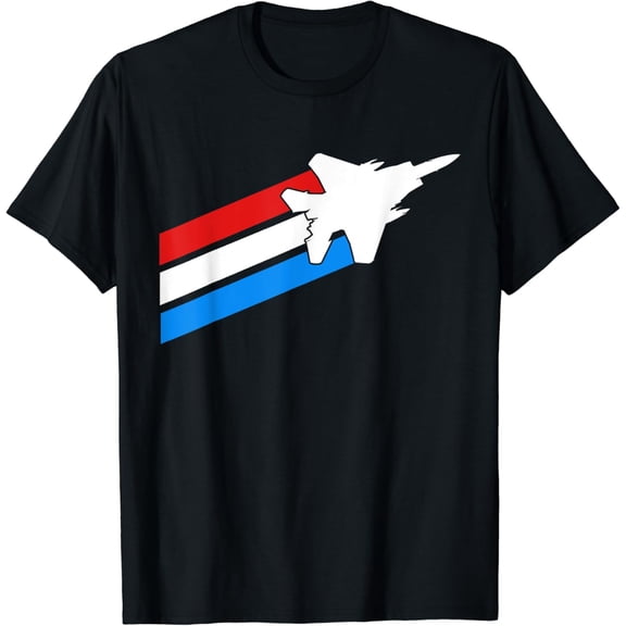 F-15 Eagle Patriotic Flag Military Jet Fighter T-Shirt mens t shirt，black，women，funny，misfits，men，journey，t-shirt