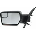 thumbnail image 1 of F-150 11-14 MIRROR LH, Non-Towing, Power, Non-Folding, Heated, Chrome, w/ Blind Spot Glass, Memory, and Signal Light, No Puddle Light, (Exc. SVT Raptor Model), 1 of 6