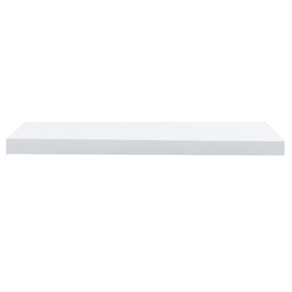 F-1529 White Lacquered MDF Middle Tabletop Replacement Board, Central Extension Surface for Extendable Dining Table, Furniture DIY Renovation Spare Part