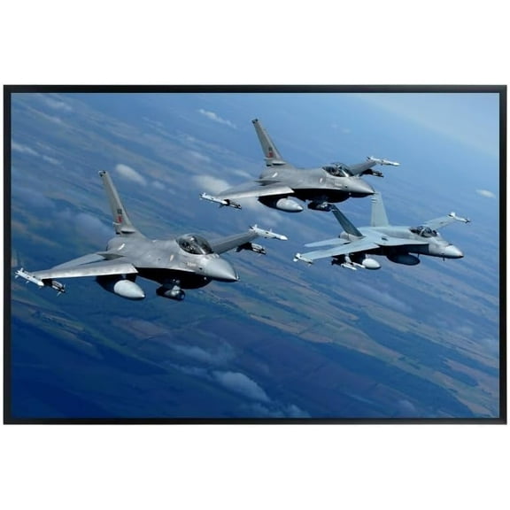 F-16 Fighting Falcon Wall Art High-Resolution Air Force Jet Poster Ideal Gift for Pilots and Aviation Enthusiasts Unframed Military Aviation Print