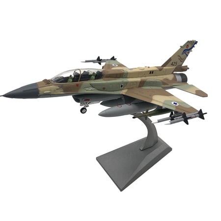 F-16I Fighter Aircraft Model for Home Decor Israeli Air Force Edition, Diecast Alloy Craftsmanship, 8in Long APPLAYERR Spare Part