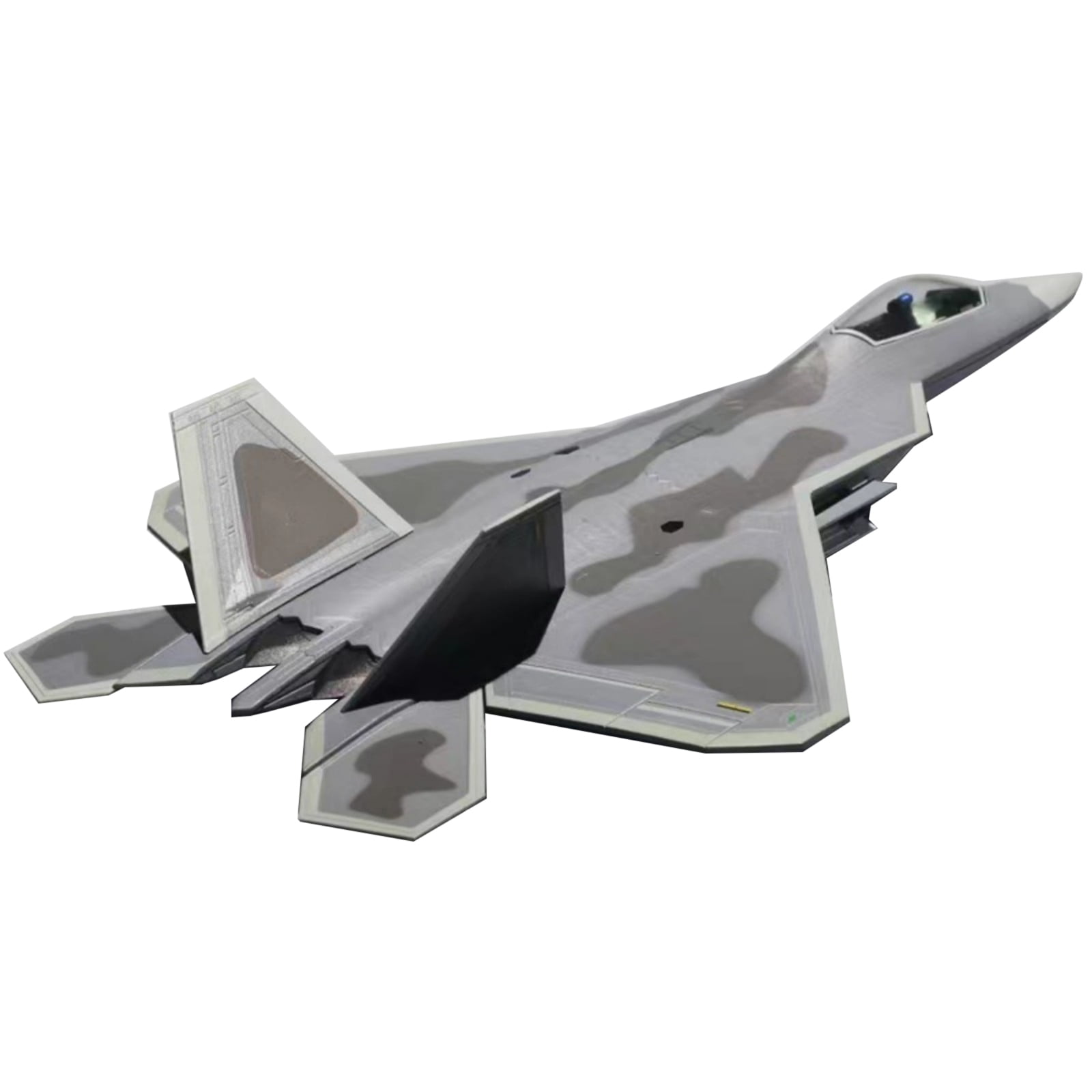 F-22 Fighter Bomber Aircraft Toy Realistic 1:72 Scale, Suitable for Desk Display or Playroom