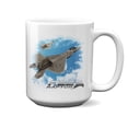 thumbnail image 1 of F-22 Raptor In The Clouds 15oz Mug, 1 of 2
