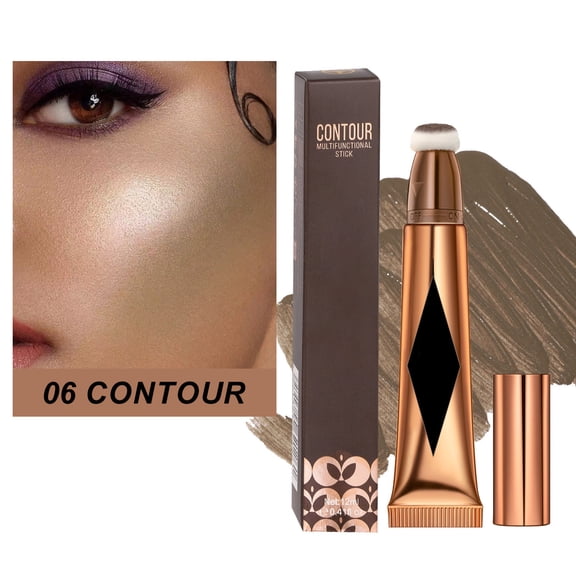 F 3 In 1 Multifunctional Makeup Stick For Blush Highlighter And Contour