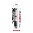 thumbnail image 1 of Zebra Pen F-301 Stainless Steel Retractable Ballpoint Pen, 0.7mm, Black Ink 2-Pack, 1 of 4