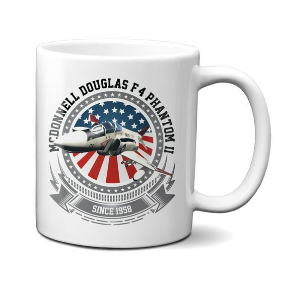 F-4 Phantom Stars and Stripes 11oz Mug