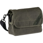 Domke F-5XB RuggedWear Canvas Shoulder and Belt Bag for DSLR & Mirrorless Cameras and 1-2 Lenses, Military Green