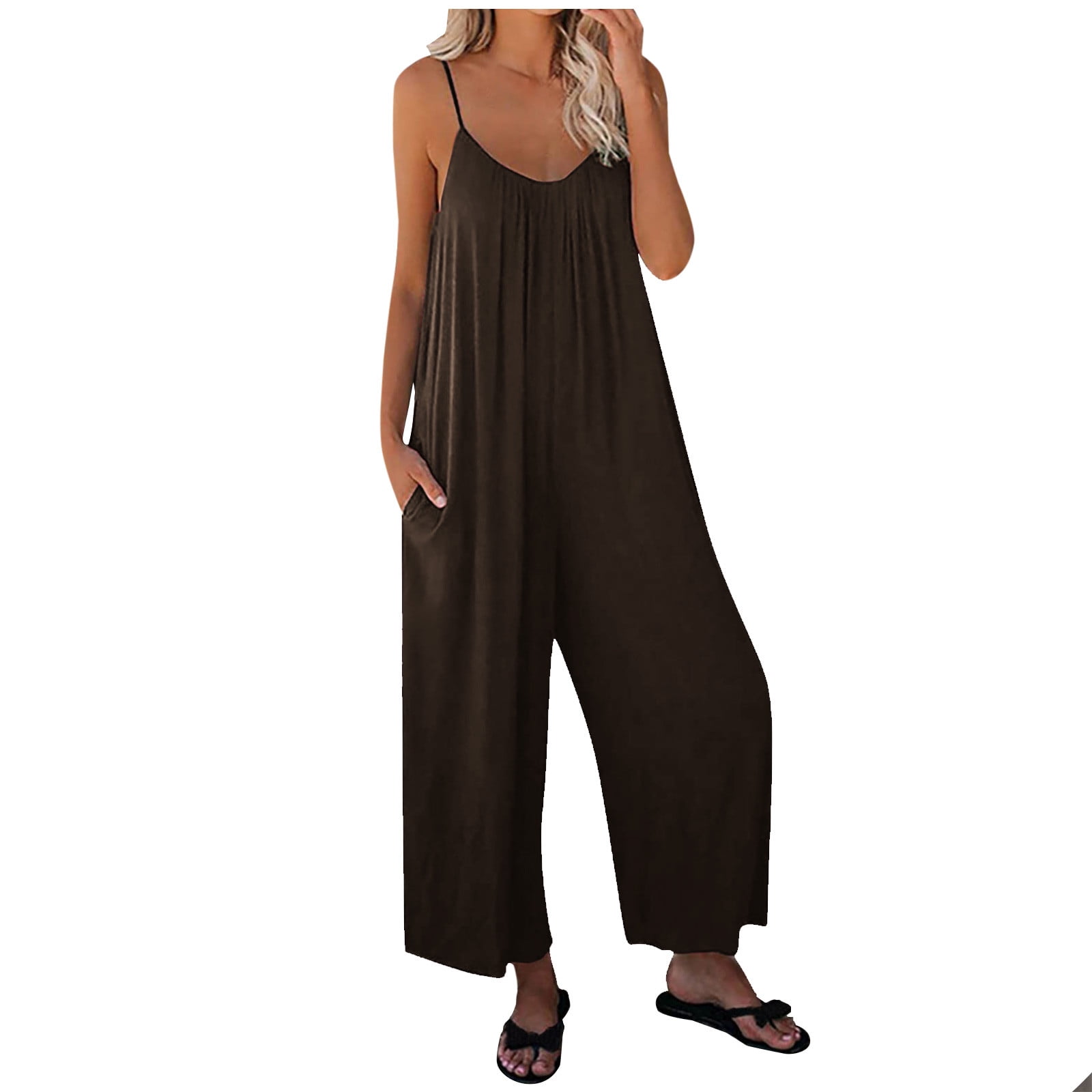 F 695 Coffee Women Spandex Coveralls Casual Coveralls Pants Unitard For   F 695 Coffee Women Spandex Coveralls Casual Pants Unitard Loose Fit Straight Leg Basic Long Fall Summer 2024 Soft Comfy Clothing Trendy S A2479d9e E1bd 46fb 9683 863426fe3d37.57e1bc3a42a95167279847011931727d 