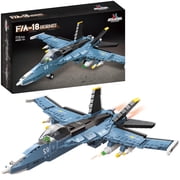 F/A-18 Hornet Fighter Jet Building Block Set - 772 Pcs