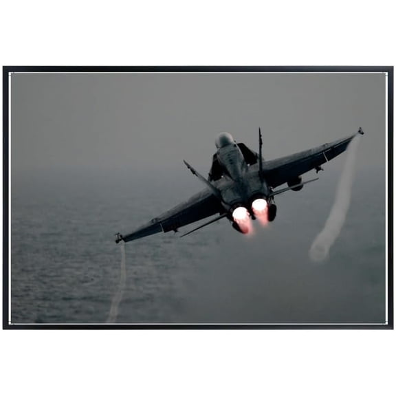 F/A-18E/F Super Hornet Fighter Jet Wall Art High-Resolution Aviation Photography Print Ideal Gift for Pilots and Aviation Enthusiasts