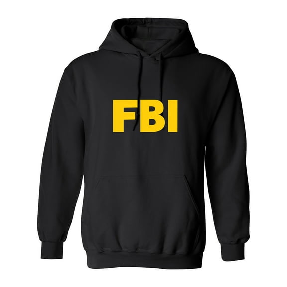 F.B.I Sarcastic Humor Costume Novelty Funny Men's Hoodies
