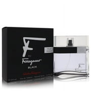 F Black by Salvatore Ferragamo Eau De Toilette Spray 1.7 oz for Male