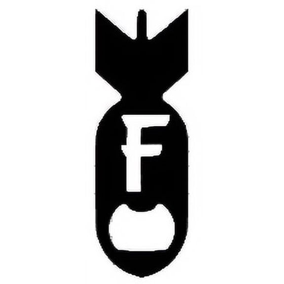 F-Bomb Bottle Opener - Metal Wall Art