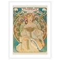 thumbnail image 1 of F. Champenois - Printer Publisher (Imprimeur-Éditeur) - Paris France - Vintage Art Nouveau Poster by Alphonse Mucha c.1898 - Fine Art Matte Paper Print (Unframed) 24x32in, 1 of 4