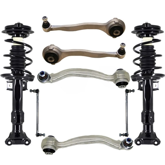 F Coil Spring Strut Assembly's For 10-14 Rear Wheel Drive Mercedes E350 Coupe 8P