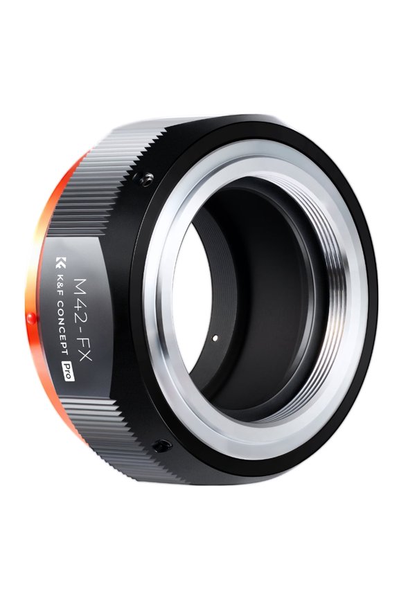 M42 Lens Mount Adapter Compatible with Fujifilm Fuji X-Series X FX Mount Mirrorless Cameras with Matting Varnish Design K