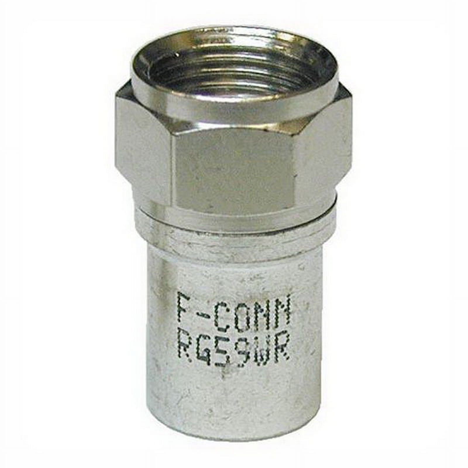 F-Conn RG59 Radial Crimp Connectors - Bag of 100, RG59WR: Electronics ...