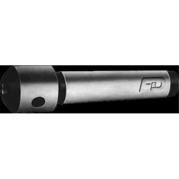 F&D Tool Endmill Adapter - Style B - Threaded for Draw Bar - 2 Bore dia. x No.5 Morse Taper Shank