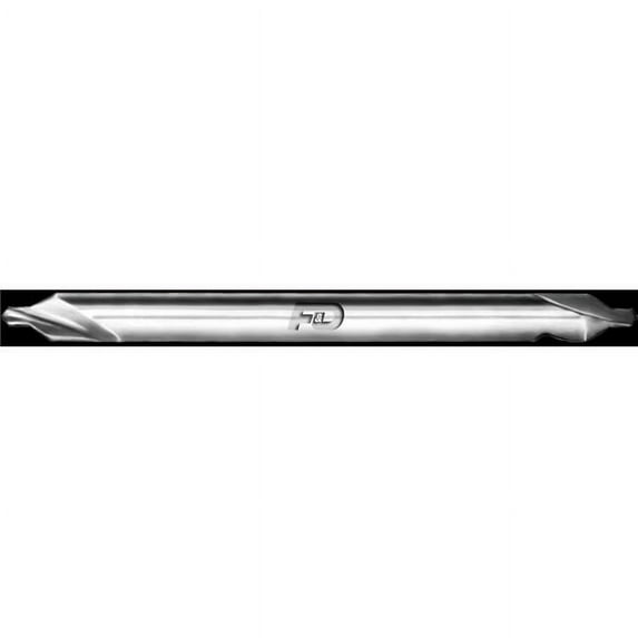 F&D Tool Plain Long Type Combined Drill & Countersink, High Speed Steel - Standard Size 4 - 0.125 Drill dia. x 0.312 Body dia. x 5 OAL - Series D270