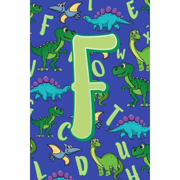 F: Dinosaur Alphabet Practice Writing Book for Kids, (Paperback)