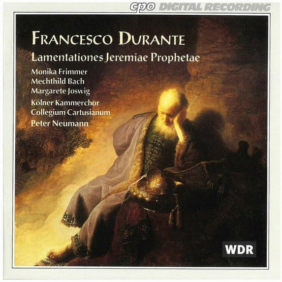 F. Durante - Lamentationes Jeremiae Prophetae - Music & Performance - CD