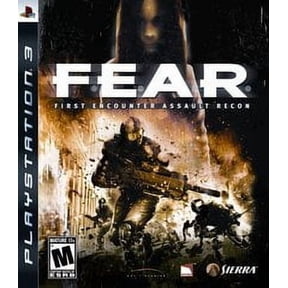 Pre-Owned F.E.A.R. First Encounter Assault Recon, by Sierra for Physical/PlayStation 3, Shooter, First-Person Shooter, Action & Adventure, Parental Controls, 1 Player