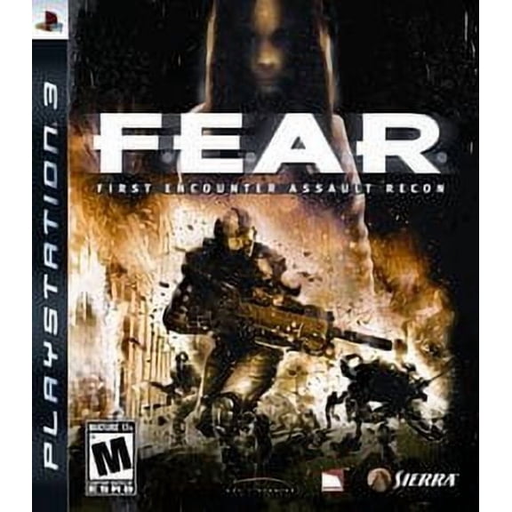 Pre-Owned F.E.A.R. First Encounter Assault Recon, by Sierra for Physical/PlayStation 3, Shooter, First-Person Shooter, Action & Adventure, Parental Controls, 1 Player