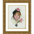thumbnail image 1 of F. Earl Christy 12x14 Gold Ornate Wood Frame and Double Matted Museum Art Print Titled - Nobody Home! (1914), 1 of 4
