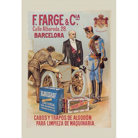 F. Farge Museum quality giclee print canvas wrap(20" x 30")