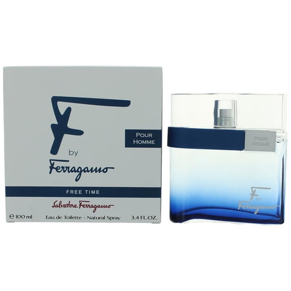 F Ferragamo Free Time Eau De Toilette Spray 3.4 Oz / 100 Ml