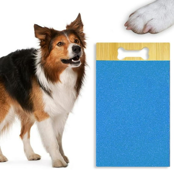 F Fityle Dog Scratching Board Durable Bamboo Dog Scratch Pad with Treat Rewards