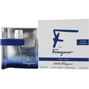 F Free Time By Ferragamo For Men Eau de Toilette Spray 3.4 oz Pack of 2